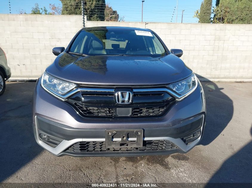 2021 Honda Cr-V 2Wd Ex-L VIN: 2HKRW1H83MH406580 Lot: 40922431