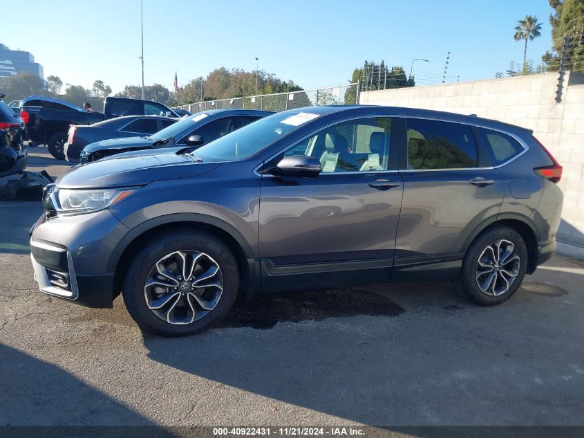 2021 Honda Cr-V 2Wd Ex-L VIN: 2HKRW1H83MH406580 Lot: 40922431