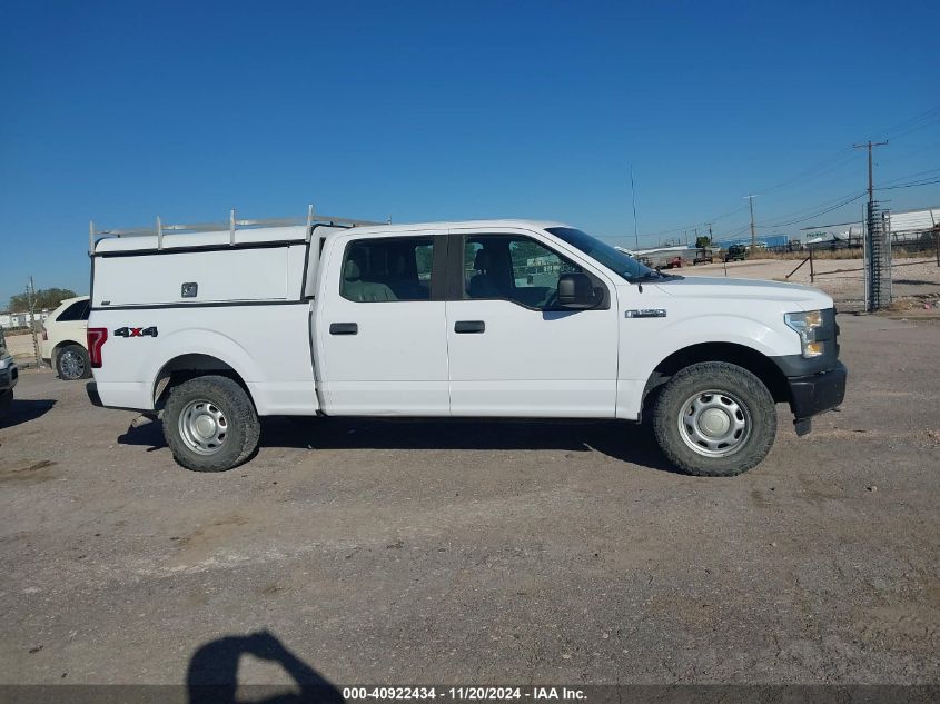 2016 Ford F-150 Xl VIN: 1FTFW1EF1GKF66467 Lot: 40922434