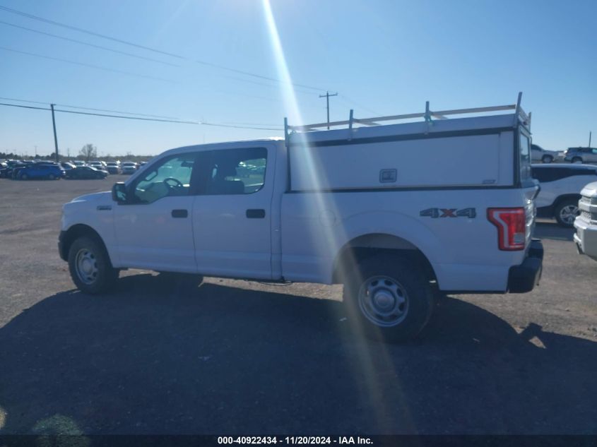 2016 Ford F-150 Xl VIN: 1FTFW1EF1GKF66467 Lot: 40922434