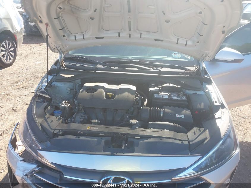 2019 HYUNDAI ELANTRA VIN: 5NPD74LF1KH452906