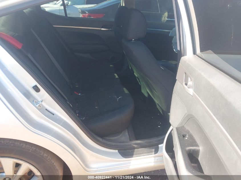 2019 HYUNDAI ELANTRA VIN: 5NPD74LF1KH452906