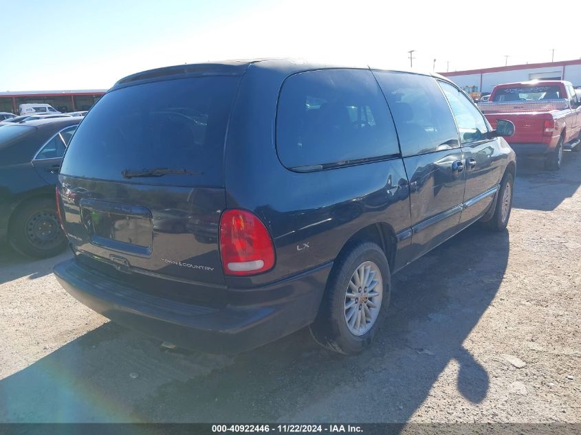 2000 Chrysler Town & Country Lx VIN: 1C4GP44G7YB743828 Lot: 40922446