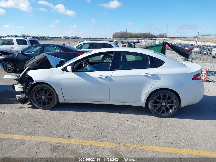 2016 Dodge Dart Se VIN: 1C3CDFAA7GD584951 Lot: 40922449