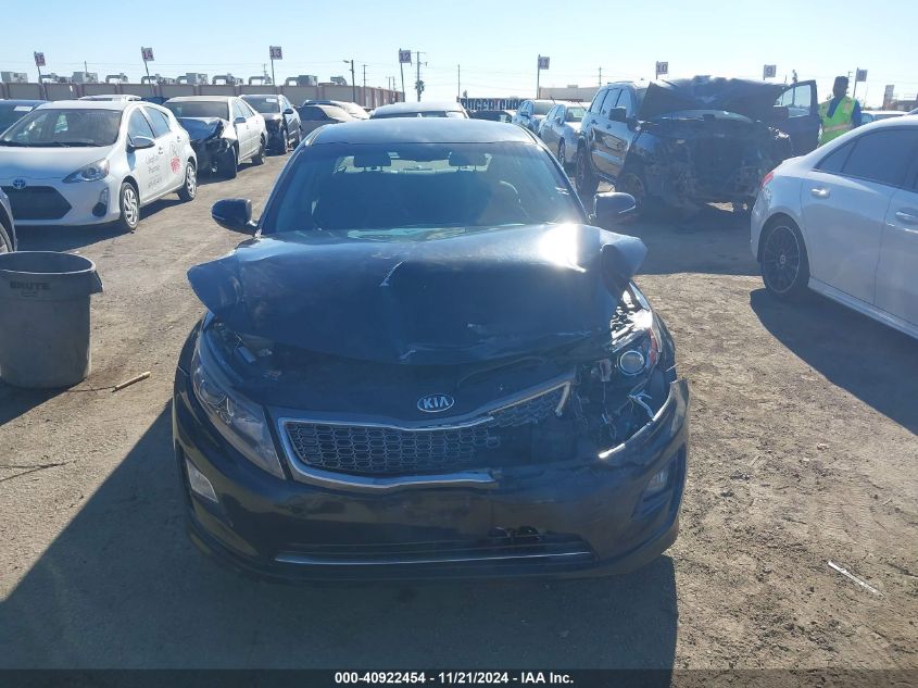 2016 Kia Optima Hybrid VIN: KNAGM4AD5G5096505 Lot: 40922454