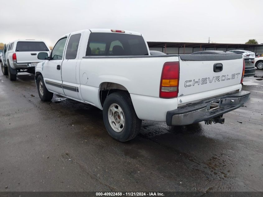 2000 Chevrolet Silverado 1500 Ls VIN: 2GCEC19T1Y1304230 Lot: 40922458