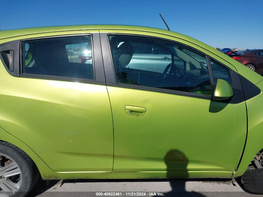 2013 Chevrolet Spark 1Lt Auto VIN: KL8CD6S96DC576219 Lot: 40922461