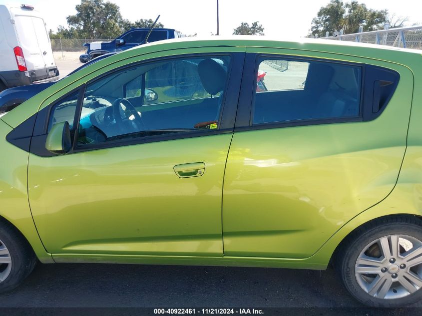 2013 Chevrolet Spark 1Lt Auto VIN: KL8CD6S96DC576219 Lot: 40922461