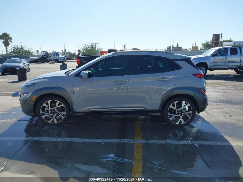 2023 Hyundai Kona Limited VIN: KM8K53A38PU049045 Lot: 40922479