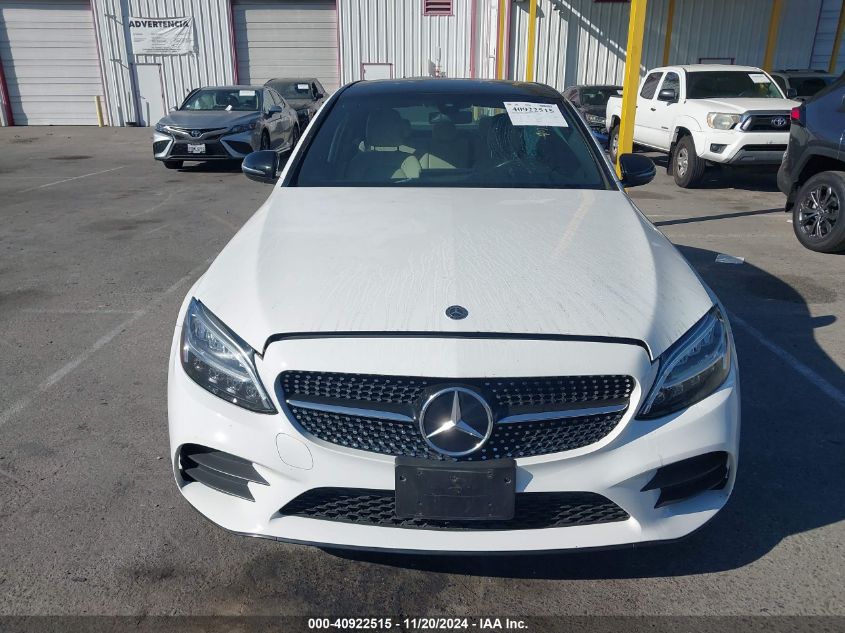 2020 Mercedes-Benz C 300 VIN: 55SWF8DB1LU322850 Lot: 40922515