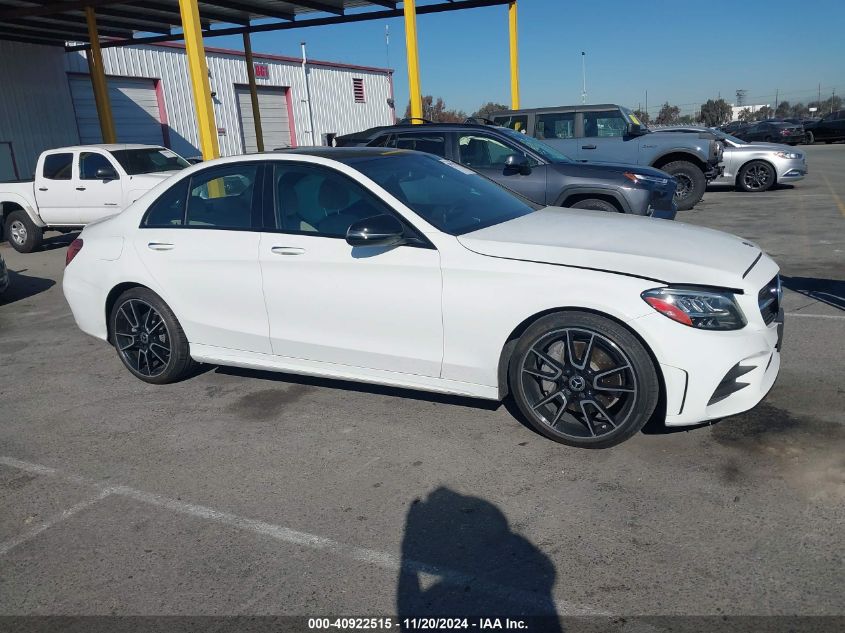 2020 Mercedes-Benz C 300 VIN: 55SWF8DB1LU322850 Lot: 40922515