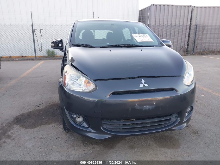 2015 Mitsubishi Mirage Es VIN: ML32A4HJ1FH003755 Lot: 40922535