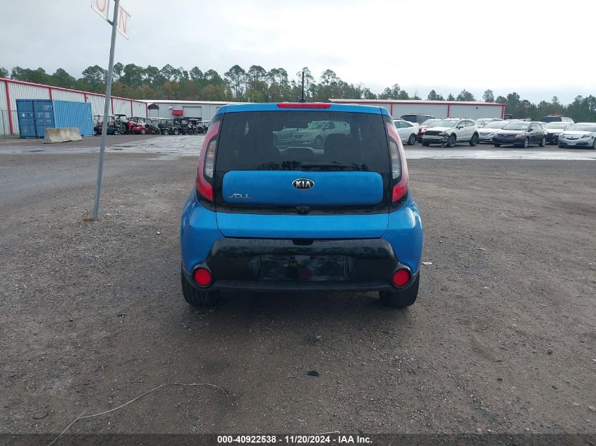 2016 Kia Soul + VIN: KNDJP3A52G7377863 Lot: 40922538