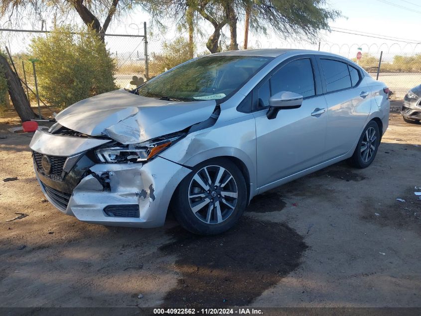 2020 Nissan Versa Sv Xtronic Cvt VIN: 3N1CN8EV4LL892023 Lot: 40922562