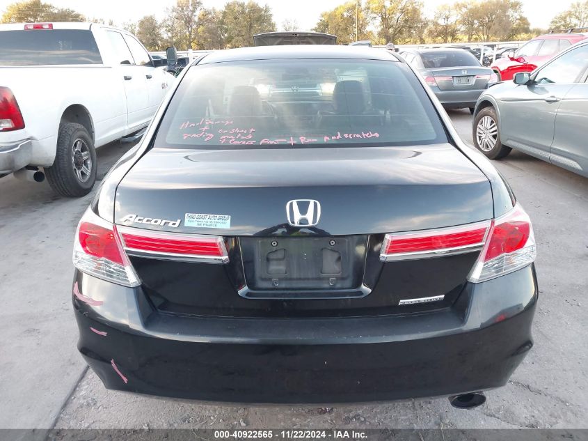 2011 Honda Accord 2.4 Se VIN: 1HGCP2F63BA077802 Lot: 40922565