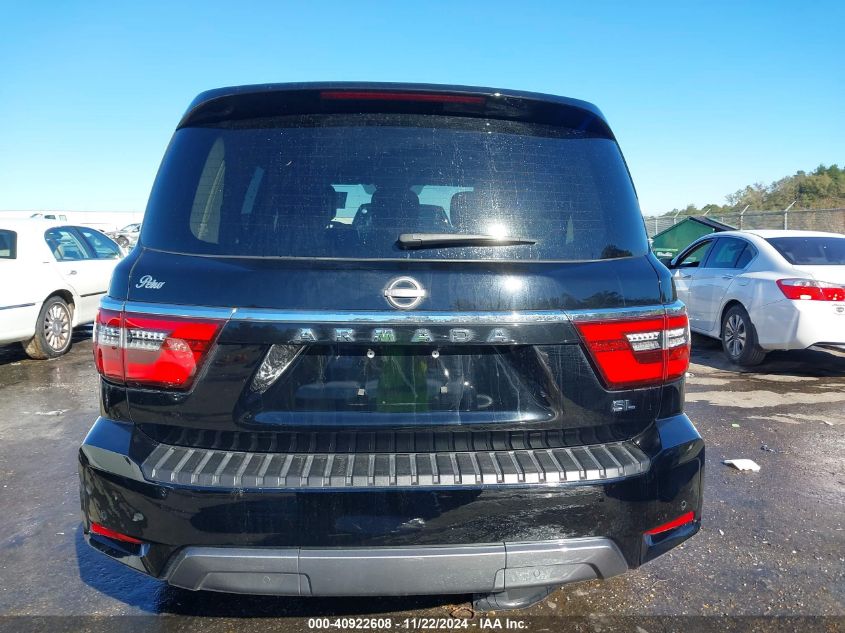 2022 Nissan Armada Sl 2Wd VIN: JN8AY2BC0N9160516 Lot: 40922608