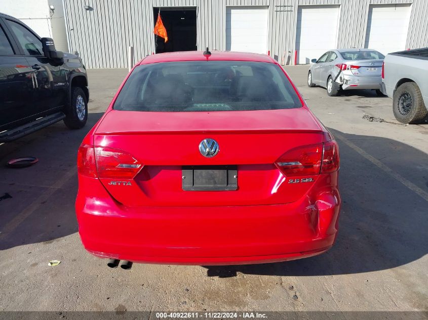 2012 Volkswagen Jetta 2.5L Sel VIN: 3VWLX7AJXCM321647 Lot: 40922611