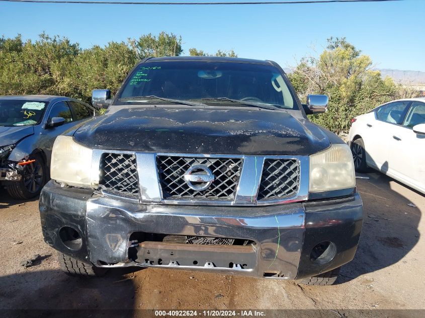 2004 Nissan Titan Le VIN: 1N6AA06A84N537884 Lot: 40922624