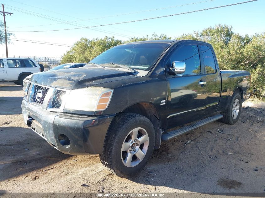 2004 Nissan Titan Le VIN: 1N6AA06A84N537884 Lot: 40922624