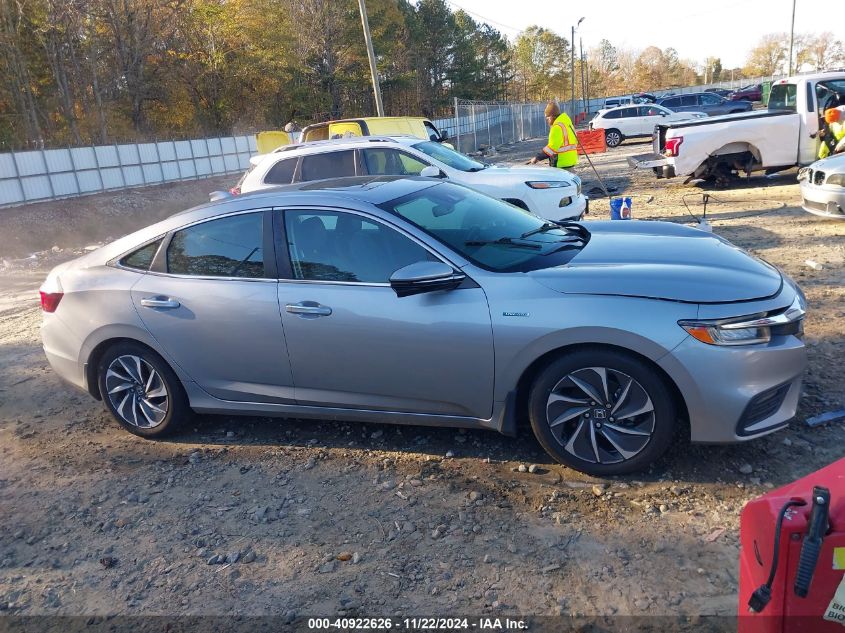 2019 Honda Insight Touring VIN: 19XZE4F98KE014910 Lot: 40922626