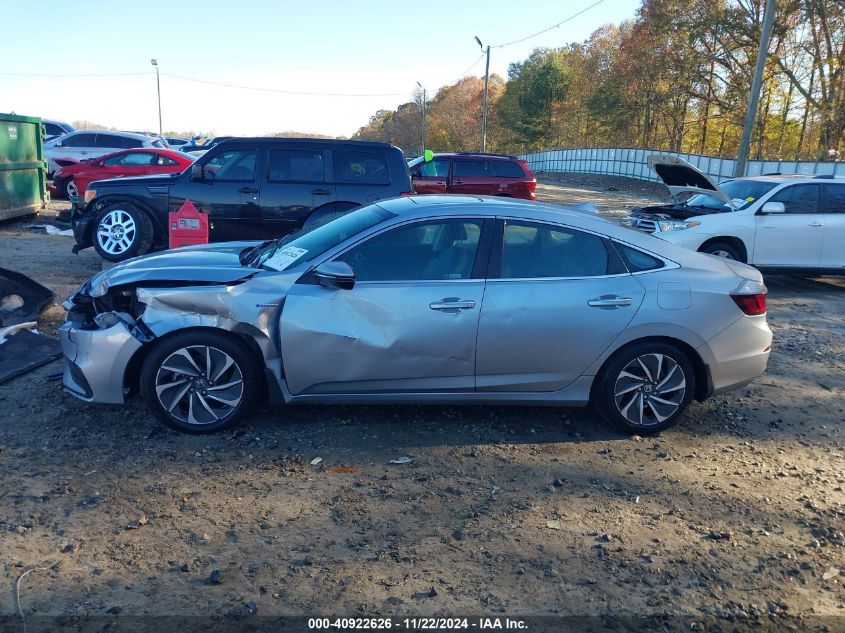 2019 Honda Insight Touring VIN: 19XZE4F98KE014910 Lot: 40922626