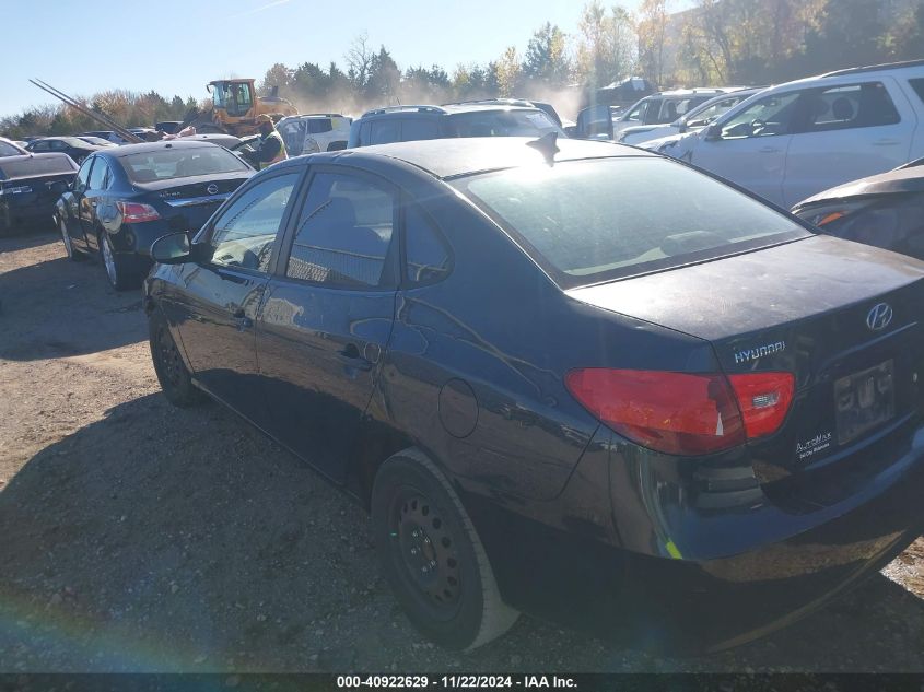 2009 Hyundai Elantra Gls VIN: KMHDU46D29U710607 Lot: 40922629