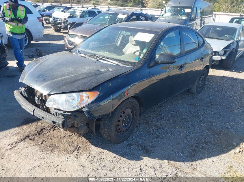 2009 Hyundai Elantra Gls VIN: KMHDU46D29U710607 Lot: 40922629