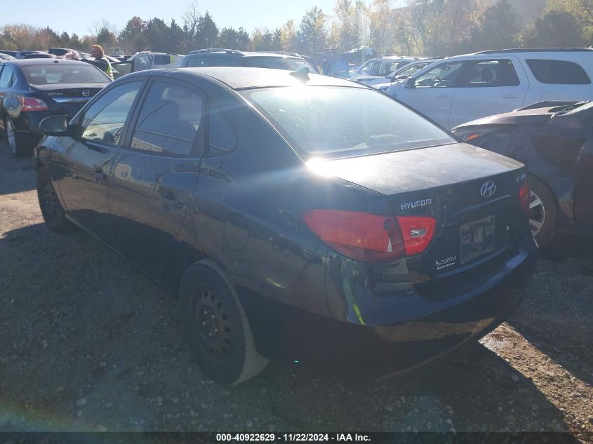 2009 Hyundai Elantra Gls VIN: KMHDU46D29U710607 Lot: 40922629