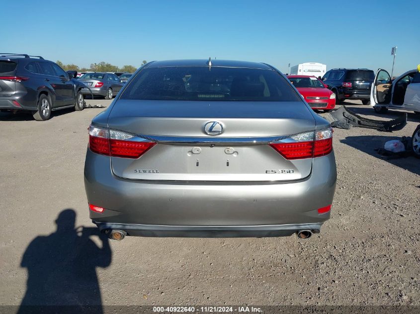 2015 Lexus Es 350 VIN: JTHBK1GG7F2193660 Lot: 40922640