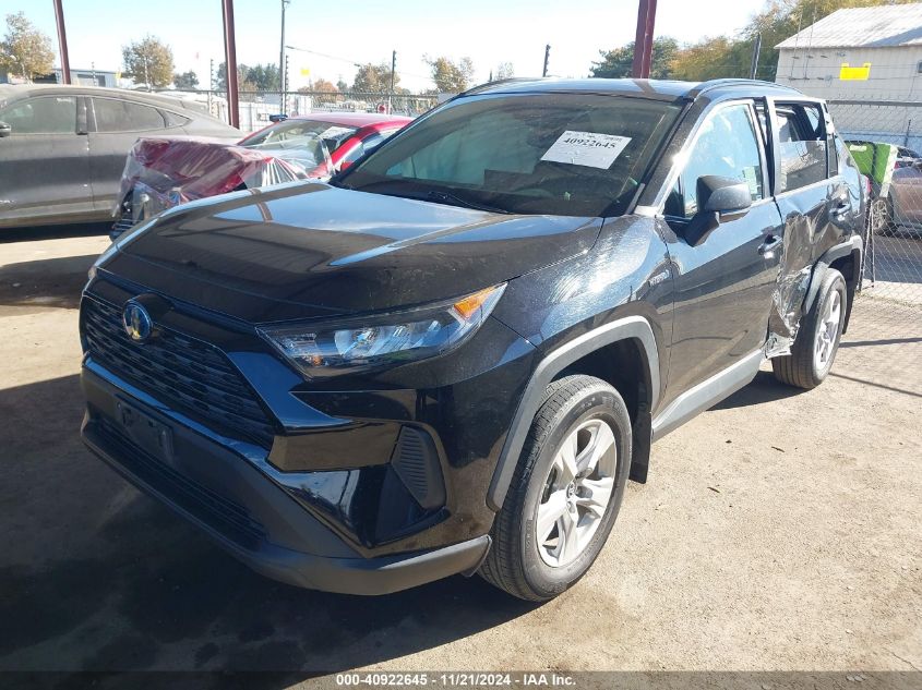 2020 Toyota Rav4 Hybrid Le VIN: 2T3LWRFVXLW094536 Lot: 40922645