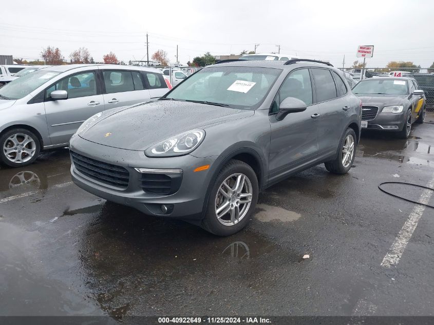 VIN WP1AA2A20GKA16130 2016 Porsche Cayenne no.2