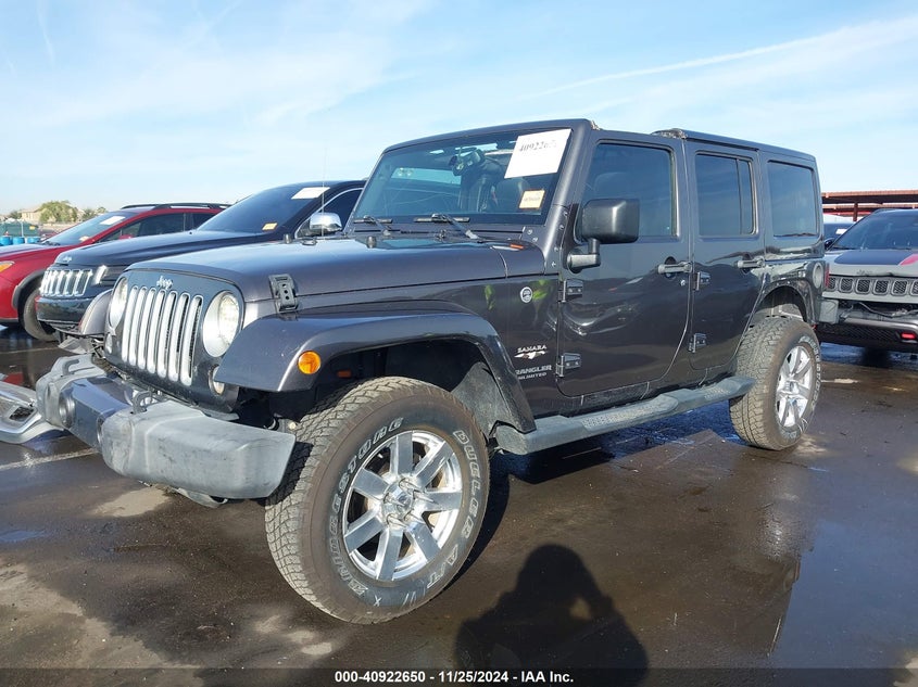 2016 JEEP WRANGLER UNLIMITED SAHARA - 1C4BJWEG4GL244015