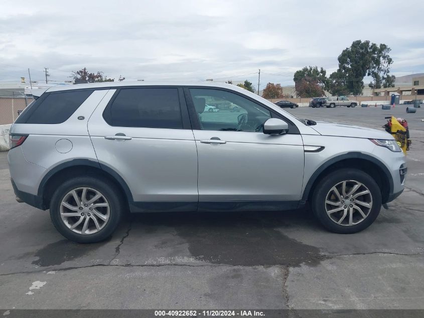 2017 Land Rover Discovery Sport Hse VIN: SALCR2BG6HH655164 Lot: 40922652