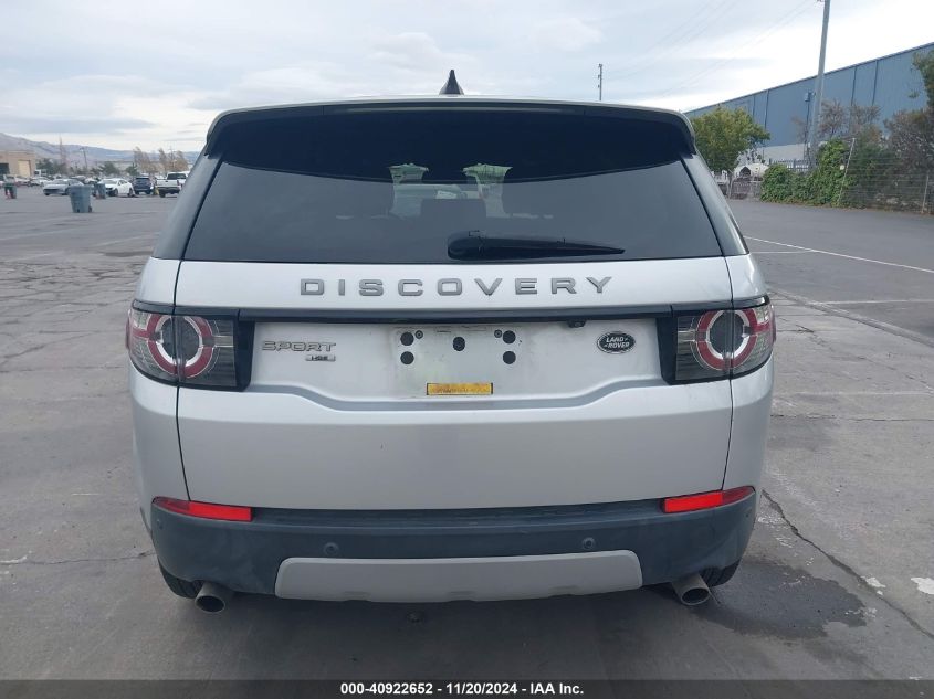 2017 Land Rover Discovery Sport Hse VIN: SALCR2BG6HH655164 Lot: 40922652