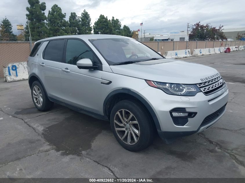 VIN SALCR2BG6HH655164 2017 LAND ROVER DISCOVERY SPORT no.1