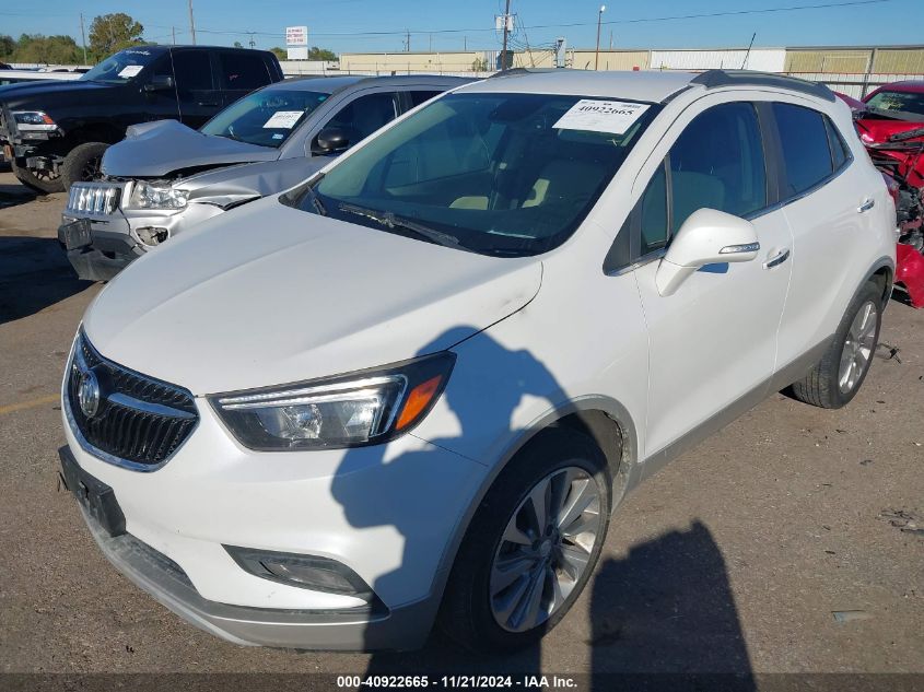 VIN KL4CJBSB9HB018687 2017 Buick Encore, Preferred Ii no.2