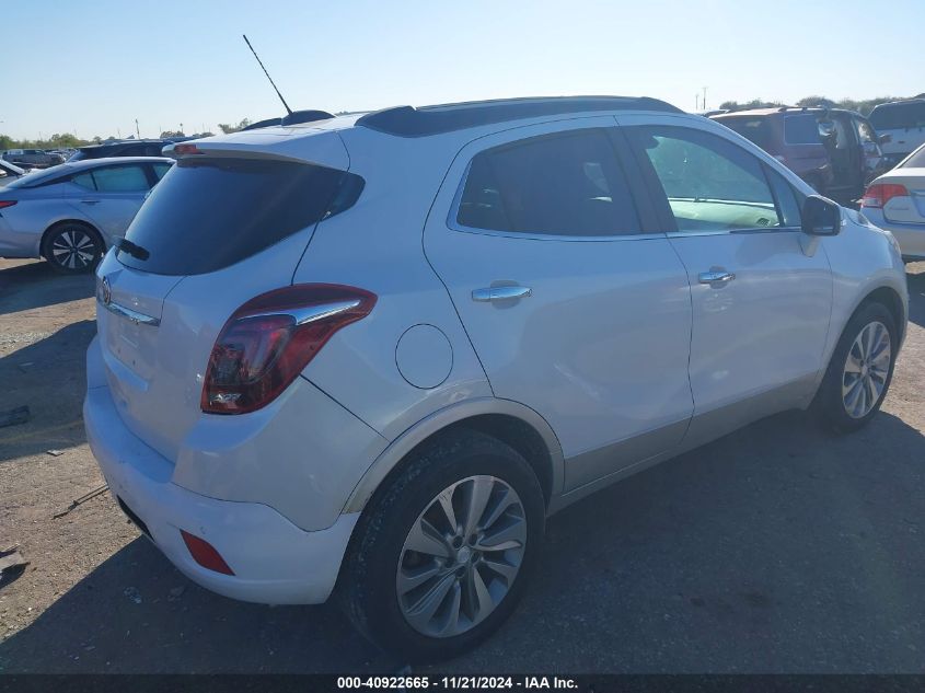 2017 Buick Encore Preferred Ii VIN: KL4CJBSB9HB018687 Lot: 40922665