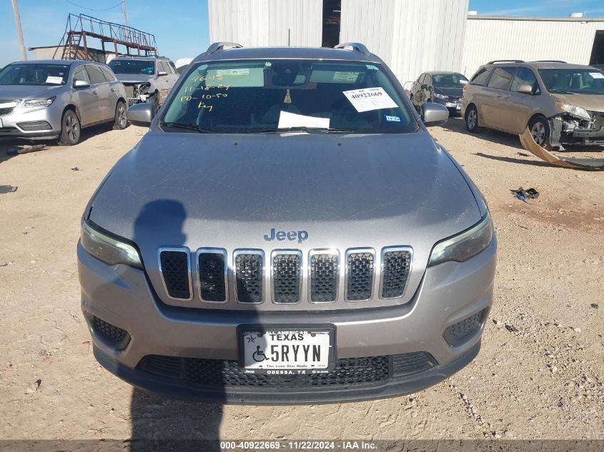 2021 Jeep Cherokee Latitude Fwd VIN: 1C4PJLCB7MD134643 Lot: 40922669