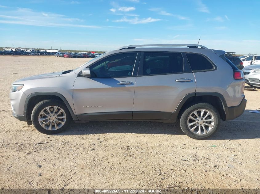 2021 Jeep Cherokee Latitude Fwd VIN: 1C4PJLCB7MD134643 Lot: 40922669