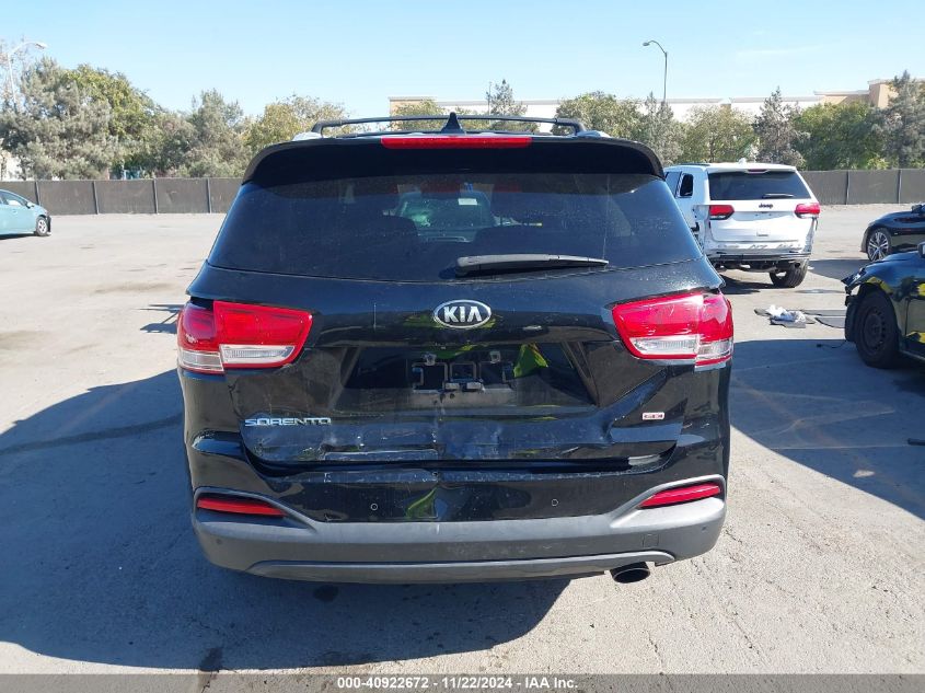 2016 Kia Sorento 2.4L Lx VIN: 5XYPG4A37GG140769 Lot: 40922672