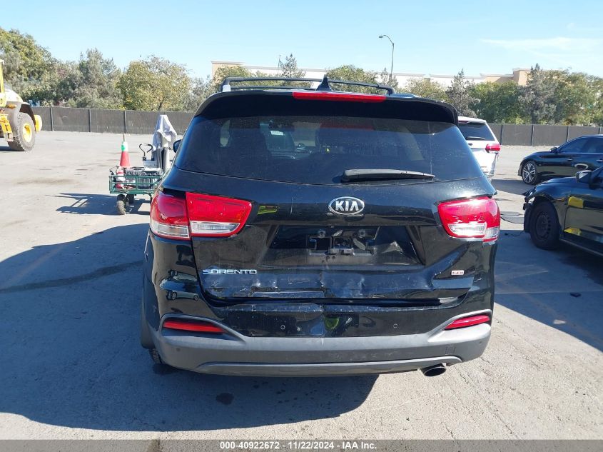 2016 Kia Sorento 2.4L Lx VIN: 5XYPG4A37GG140769 Lot: 40922672