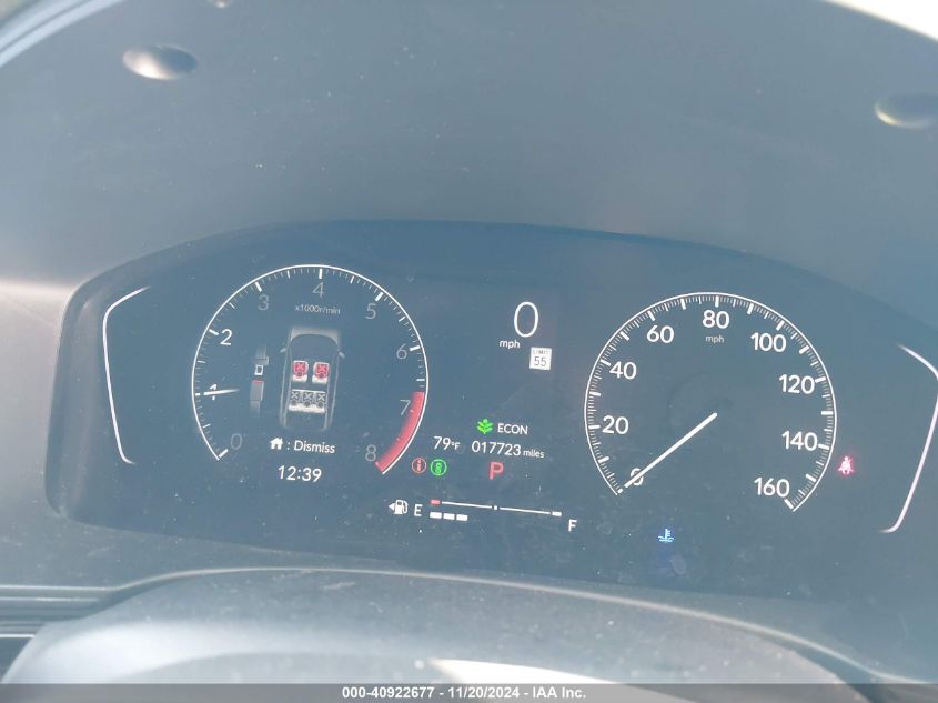 VIN 2HGFE2F51PH552124 2023 HONDA CIVIC SPORT