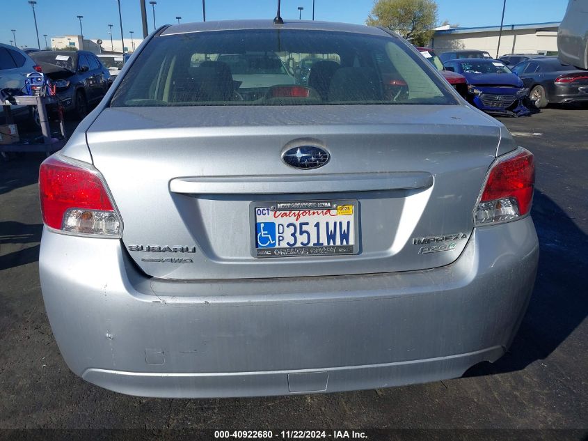 2013 Subaru Impreza 2.0I VIN: JF1GJAA61DH036300 Lot: 40922680