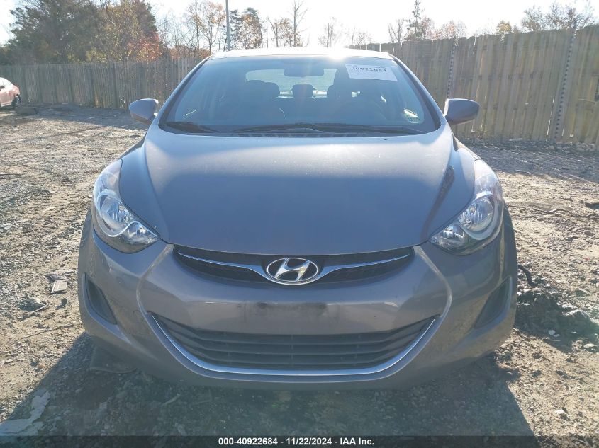 2013 Hyundai Elantra Gls VIN: 5NPDH4AE2DH310977 Lot: 40922684