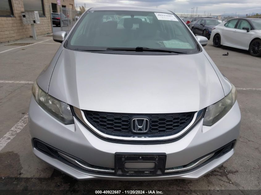 2014 Honda Civic Lx VIN: 19XFB2F58EE264326 Lot: 40922687