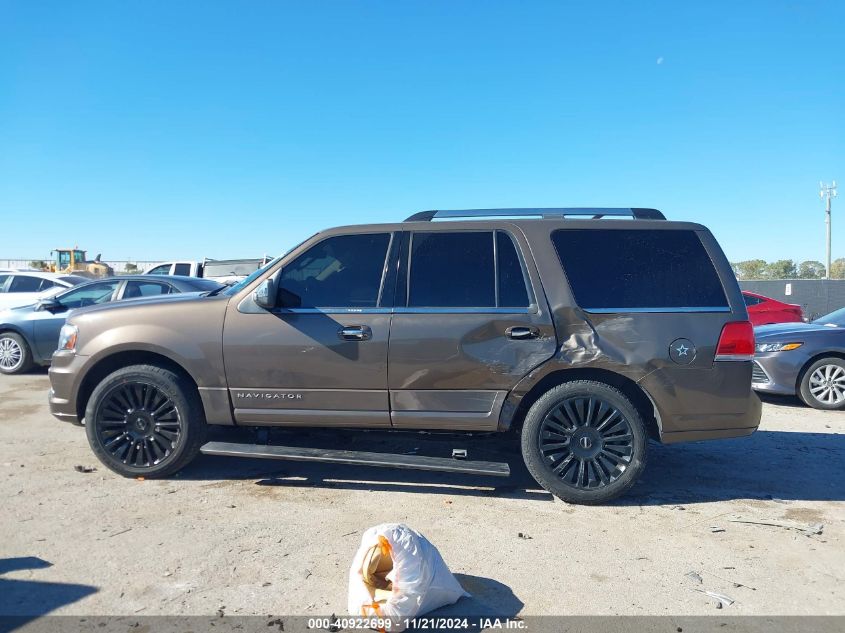 2015 Lincoln Navigator VIN: 5LMJJ2HT0FEJ05945 Lot: 40922699