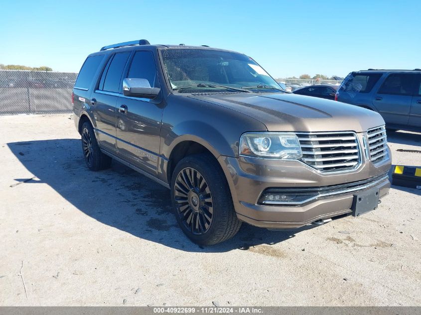 2015 Lincoln Navigator VIN: 5LMJJ2HT0FEJ05945 Lot: 40922699