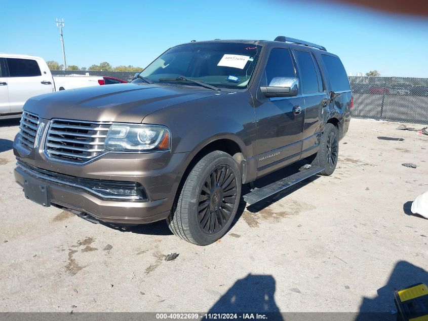 2015 Lincoln Navigator VIN: 5LMJJ2HT0FEJ05945 Lot: 40922699