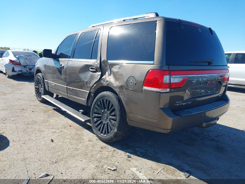 2015 Lincoln Navigator VIN: 5LMJJ2HT0FEJ05945 Lot: 40922699