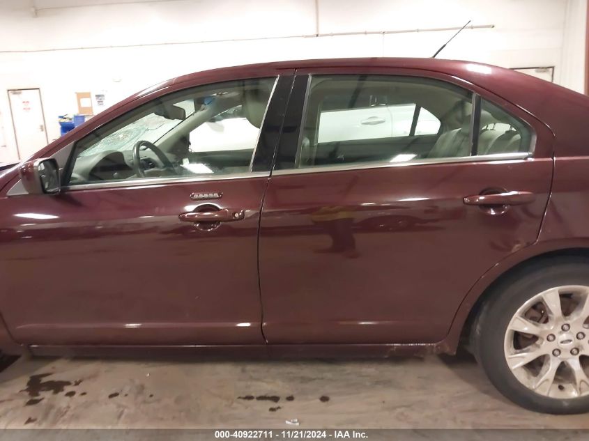 2011 Ford Fusion Sel VIN: 3FAHP0JA8BR233686 Lot: 40922711